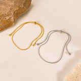 Minimalistisches Fußkettchen