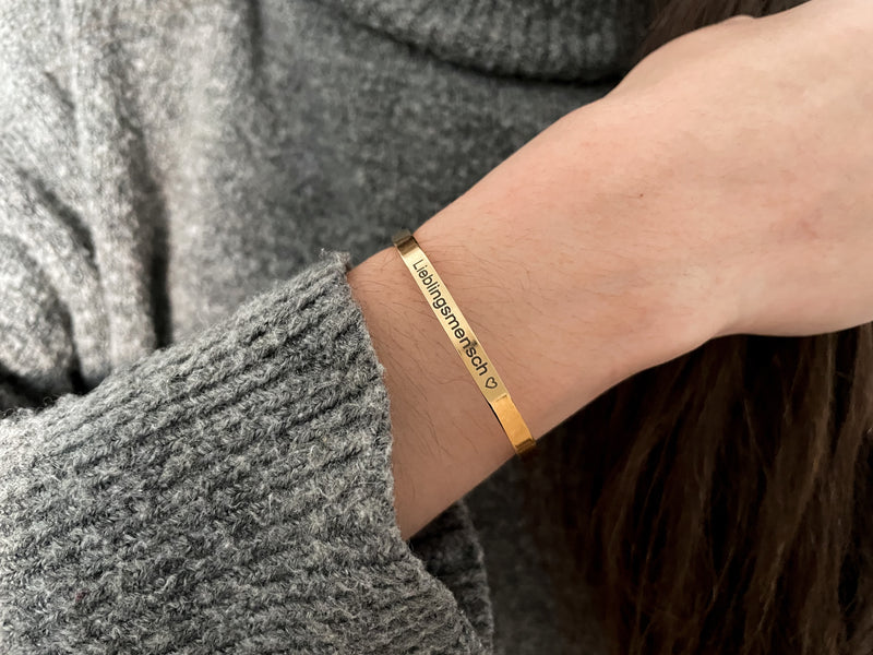 Bangle with your own engraving