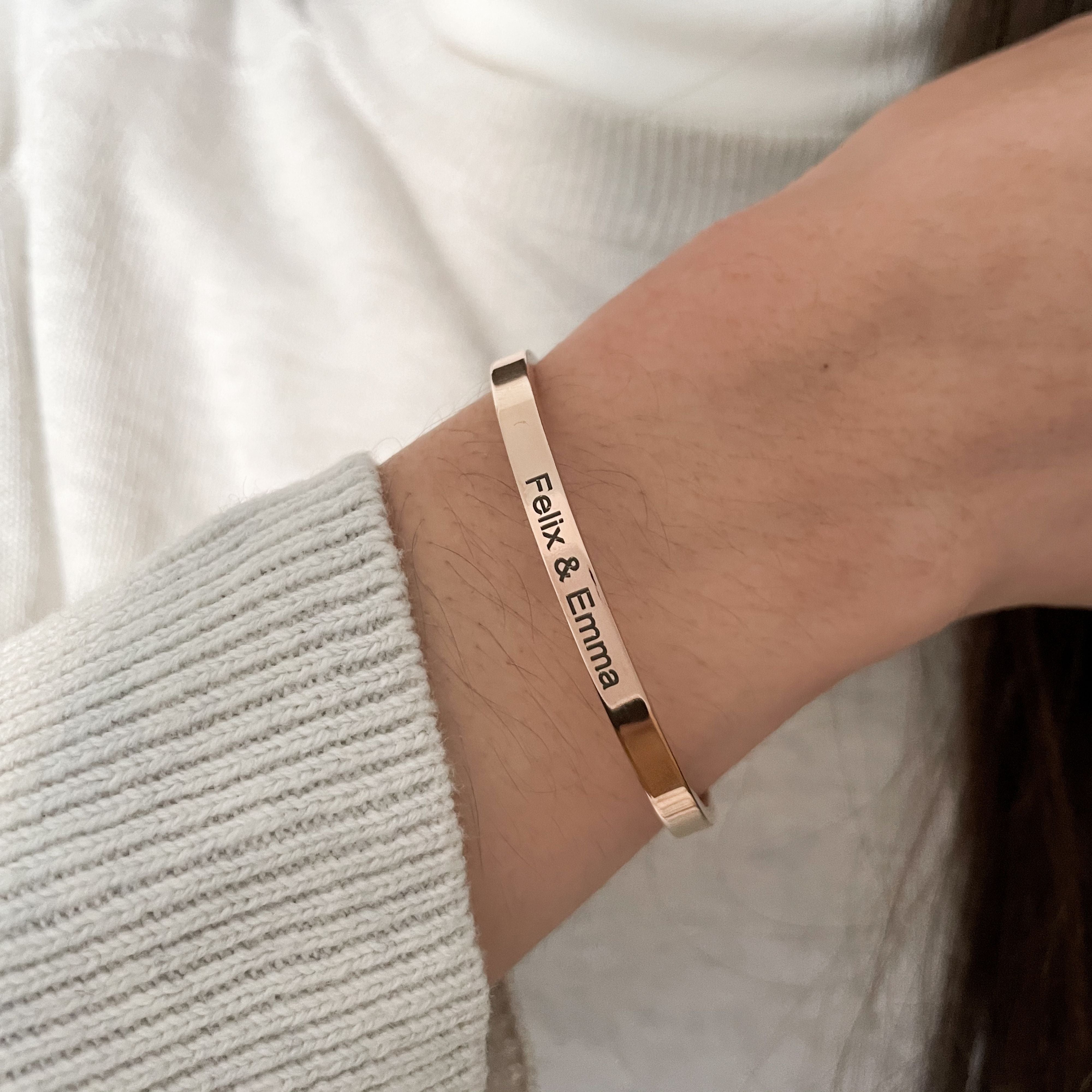 Bangle with your own engraving